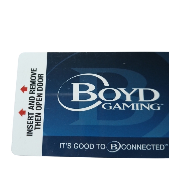 Blue and White Casino Loyalty Card for Gaming Rewards Boyd Gaming California - Picture 4 of 6